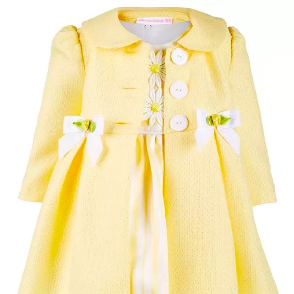 Bonnie Baby Easter Spring dresses with jacket